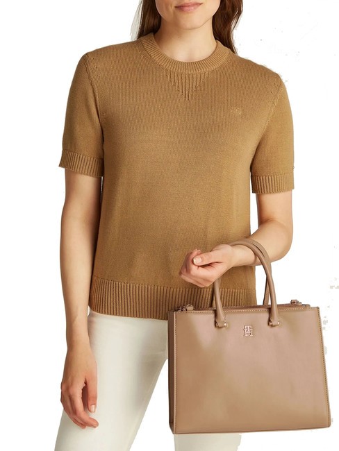 TH ETERNITY M Handtasche, mit Schultergurt Safari-Leinwand - Damentaschen