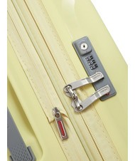 DELSEY CLAVEL MR  Großer, erweiterbarer Trolley hellgelb - Harte Trolleys - 6