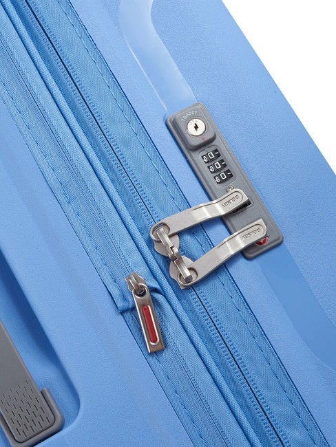 CLAVEL MR  Extra großer Trolley, erweiterbar Porzellanblau - Harte Trolleys