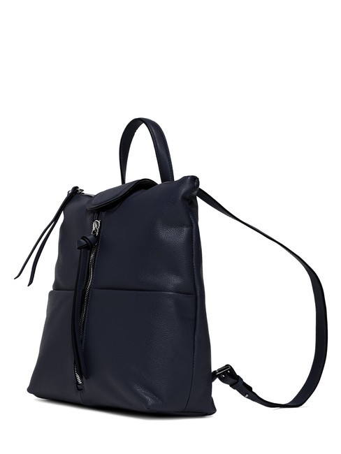 GIADA Lederrucksack f&uuml;r Damen NAVY BLAU - Damentaschen