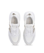 PINKO ARIEL Sneakers mit Spiegeldetails Weiß - Damenschuhe - 5