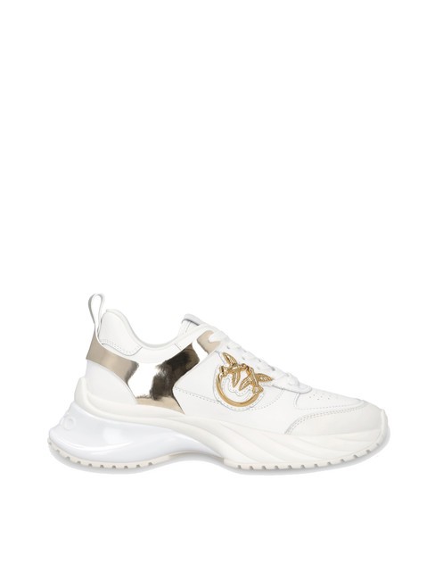 ARIEL Sneakers mit Spiegeldetails Wei&szlig; - Damenschuhe