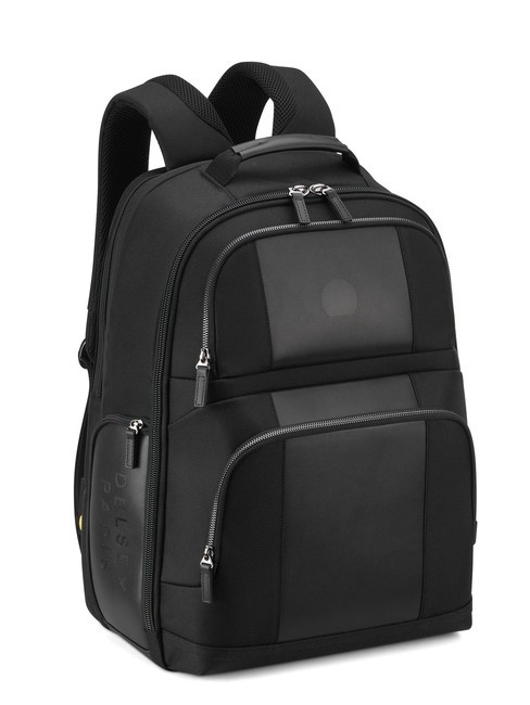 WAGRAM Nylon-Rucksack für 17,3"-Laptop Schwarz - PC-Rucksäcke