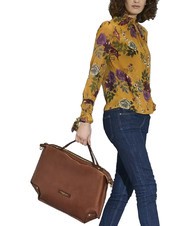 THE BRIDGE UNICA  Hand-/Umhängetasche aus Leder BRAUN - Damentaschen - 5