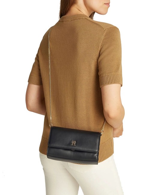 TH ETERNITY Chain Mini-Umhängetasche Schwarz - Damentaschen