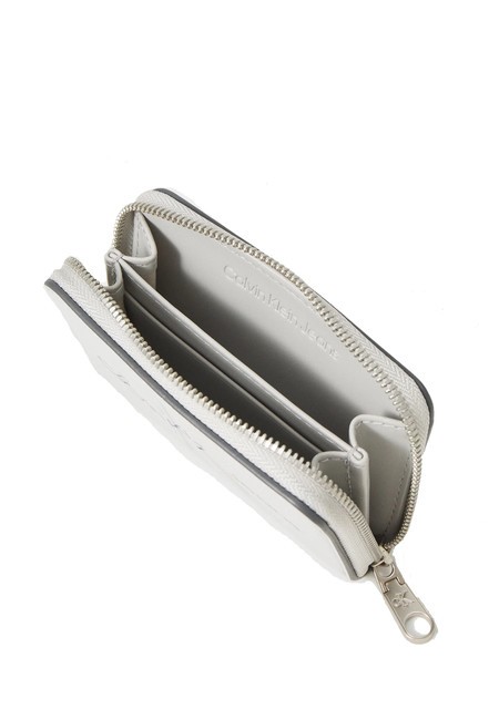 SCULPTED Portemonnaie mit umlaufendem Rei&szlig;verschluss Mirage-Grau - Brieftaschen Damen