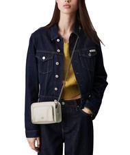 CALVIN KLEIN UTILITY Schulterkameratasche Tofu - Damentaschen - 6