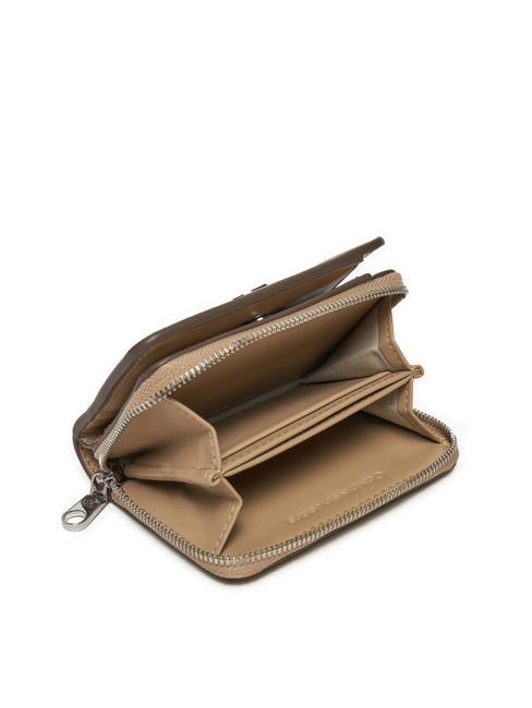 CK JEANS MINIMAL MONOGRAM  Mittelgro&szlig;e Geldb&ouml;rse mit umlaufendem Rei&szlig;verschluss Geschirr - Brieftaschen Damen