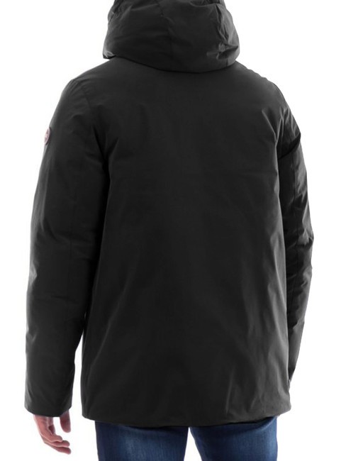 ENDURANCE Wattierter Parka mit Kapuze Schwarz - Herrenjacken