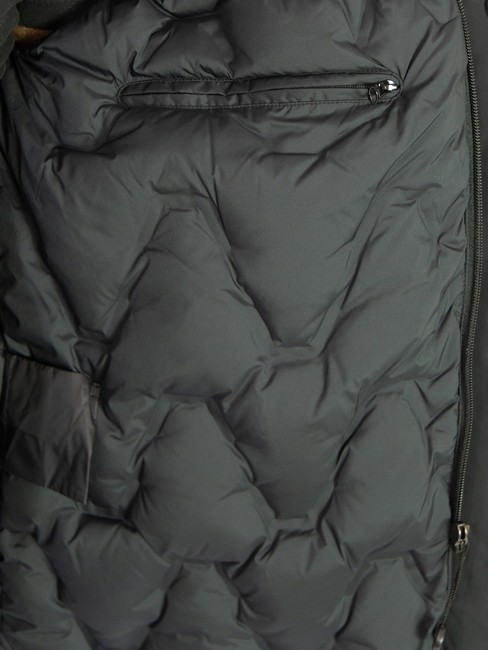 ENDURANCE Wattierter Parka mit Kapuze Schwarz - Herrenjacken