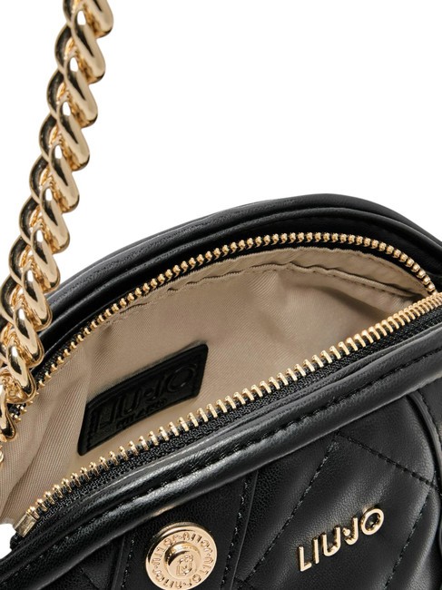 KATE Kleine gesteppte Umh&auml;ngetasche SCHWARZ - Damentaschen