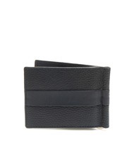 ROCCOBAROCCO JOHN Ledergeldbörse mit Clip Marine - Brieftaschen Herren - 3