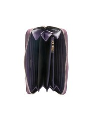 ROCCOBAROCCO LOLA Gro&szlig;e Geldb&ouml;rse mit umlaufendem Rei&szlig;verschluss Viola - Brieftaschen Damen - 2