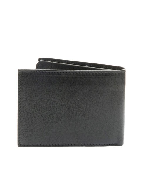 PLAIN 8-cc-Lederbrieftasche Schwarz - Brieftaschen Herren