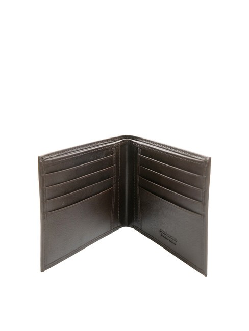 PLAIN 8-cc-Lederbrieftasche dunkelbraun - Brieftaschen Herren