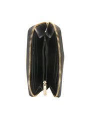 ROCCOBAROCCO CLAIR Mittelgroße Geldbörse mit umlaufendem Reißverschluss Schwarz - Brieftaschen Damen - 2