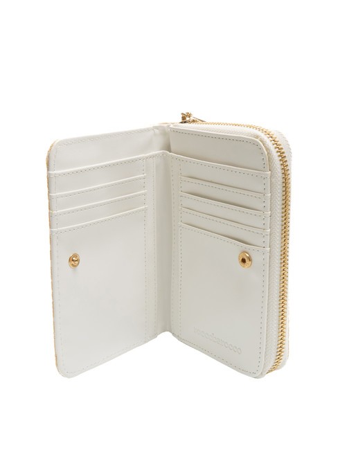 FRIDA Mittelgro&szlig;e Jacquard-Geldb&ouml;rse nicht-gerade weiss - Brieftaschen Damen