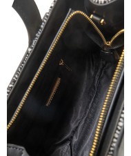 ROCCOBAROCCO ICONIC WOOL Tragetasche mit Schultergurt schwarz/wei&szlig; - Damentaschen - 4