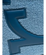 ROCCOBAROCCO ICONIC TEDDY Tragetasche mit Schultergurt Blau - Damentaschen - 4