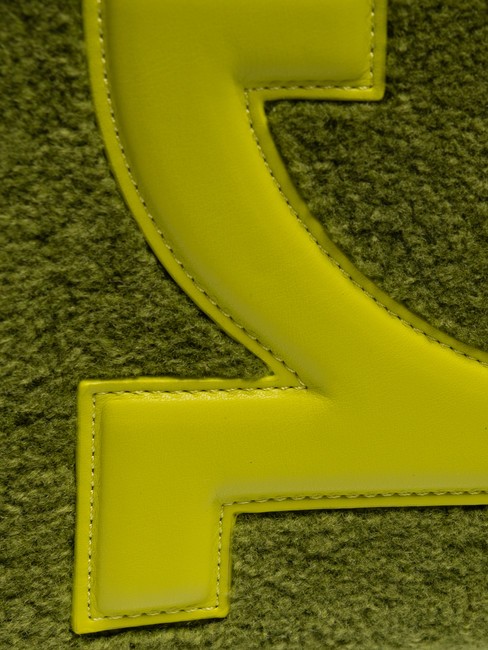 ICONIC TEDDY Tragetasche mit Schultergurt S&auml;uregr&uuml;n - Damentaschen