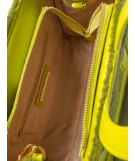 ROCCOBAROCCO ICONIC TEDDY Tragetasche mit Schultergurt S&auml;uregr&uuml;n - Damentaschen - 5