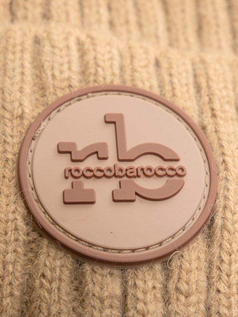 PON PON Kappe mit Manschette Haselnuss - Mützen/Hüte