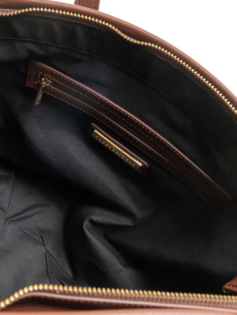 FRIDA Einkaufstasche aus Jacquard-Stoff Schokolade - Damentaschen