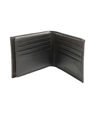 ROCCOBAROCCO ROUND Lederbrieftasche mit Klappe dunkelbraun - Brieftaschen Herren - 3