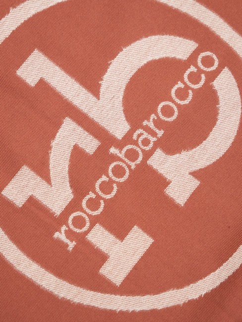 RB Schal mit Allover-Logo Burgund - Schals