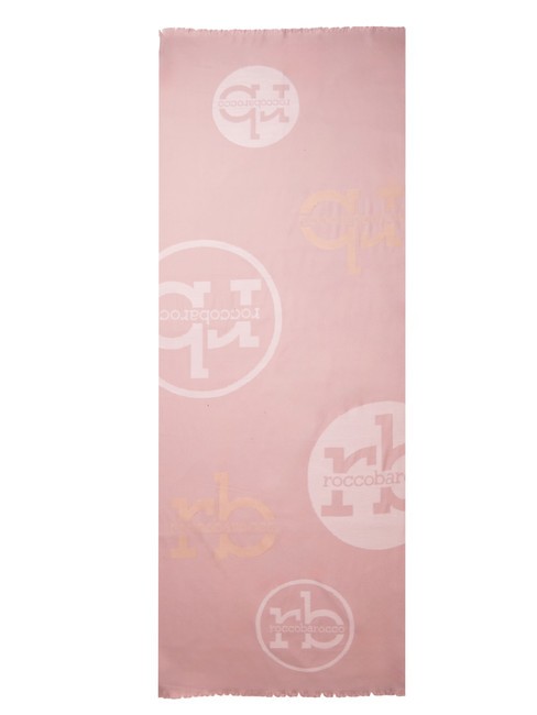 RB Schal mit Allover-Logo rosa - Schals