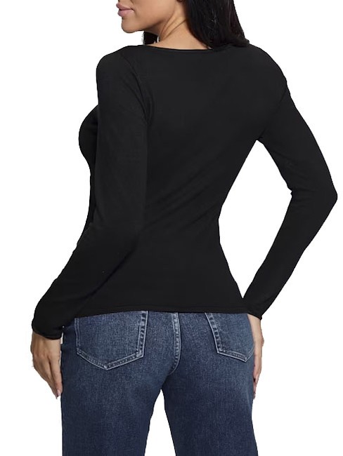 LS TRIANGLE  T-Shirt mit Logo jetbla - Damenpullover