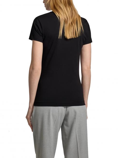 SS VN PYTHON TRIANGLE Kurzarm-T-Shirt jetbla - T-Shirts und Tops für Damen