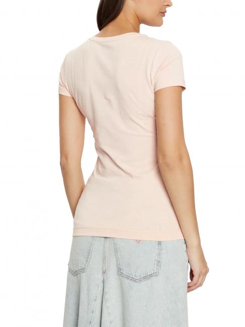 SS VN PYTHON TRIANGLE Kurzarm-T-Shirt sanftes Rosa - T-Shirts und Tops für Damen