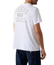 GUESS BSC CLASSIC Baumwoll-T-Shirt purweiß - Herren-T-Shirts - 2