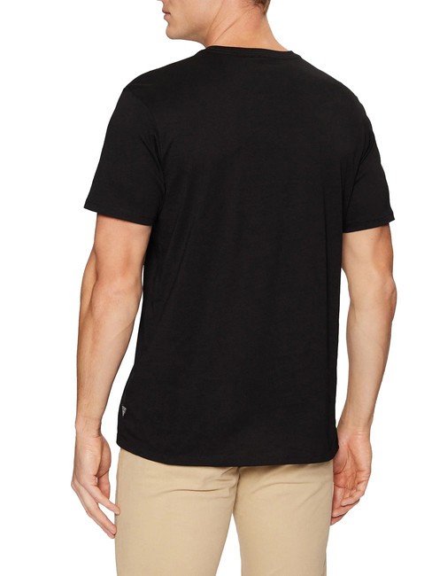 SS BSC VELVET LOGO  Baumwoll-T-Shirt jetbla - Herren-T-Shirts