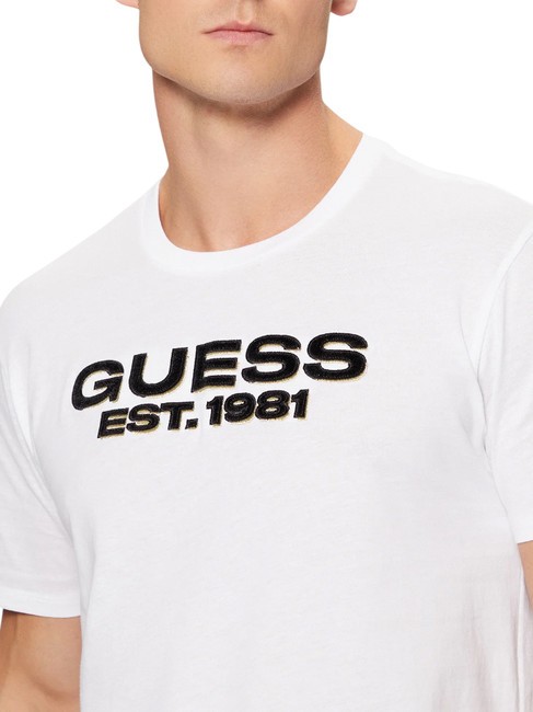 SS BSC VELVET LOGO  Baumwoll-T-Shirt purweiß - Herren-T-Shirts