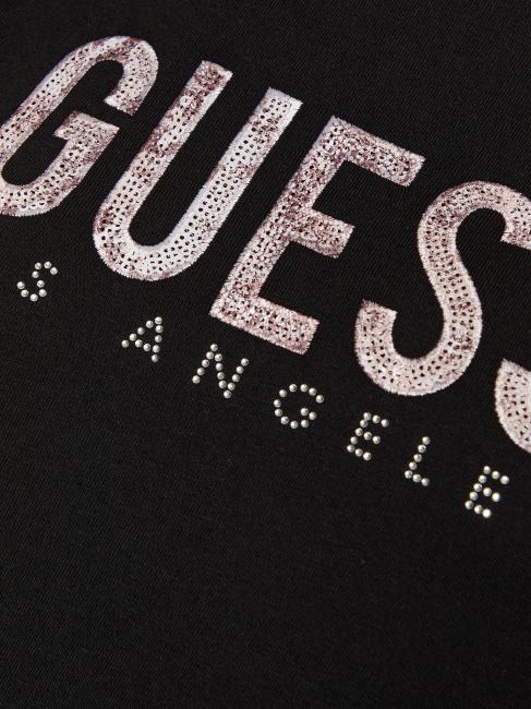 SS CN PYTHON Baumwoll-T-Shirt jetbla - T-Shirts und Tops für Damen