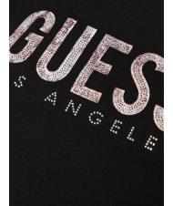 GUESS SS CN PYTHON Baumwoll-T-Shirt jetbla - T-Shirts und Tops für Damen - 4