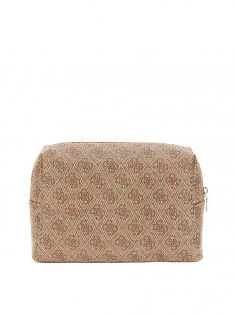 ORLINA Beauty-Case mit vollfl&auml;chigem 4G-Logo MILCH-LOGO - Beauty-Case