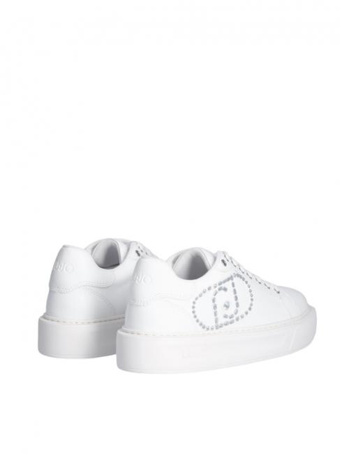 KYLIE 32 Sneakers mit Juwelenlogo Wei&szlig; - Damenschuhe