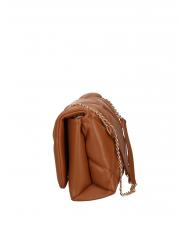 LOVE MOSCHINO GEOMETRIC Wandelbare Tasche mit Klappe Kamel - Damentaschen - 4