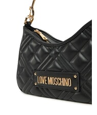 LOVE MOSCHINO GEOMETRIC QUILTED Umh&auml;ngetasche Schwarz - Damentaschen - 3