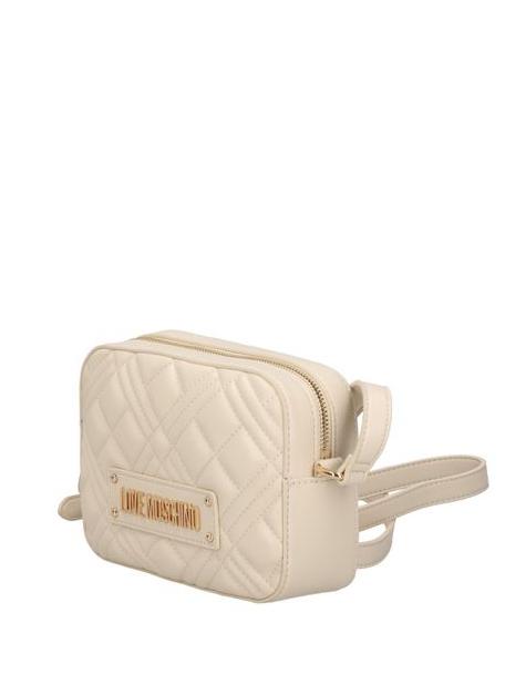 QUILTED Kameratasche mit Schultergurt Elfenbein - Damentaschen