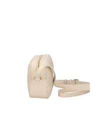 LOVE MOSCHINO QUILTED Kameratasche mit Schultergurt Elfenbein - Damentaschen - 3