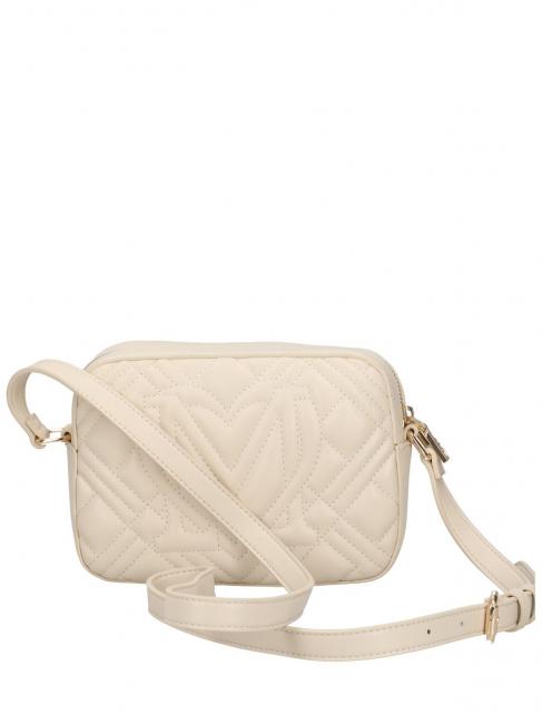 QUILTED Kameratasche mit Schultergurt Elfenbein - Damentaschen