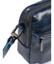 PIQUADRO BLUE SQUARE  iPad-Tasche mit Airpod-Tasche Blau - Umhängetaschen Herren - 4