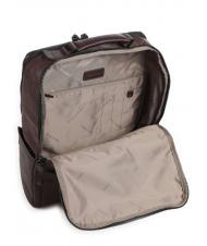 PIQUADRO HARPER Lederrucksack für 15,6-Zoll-Laptop MORO - PC-Rucksäcke - 4