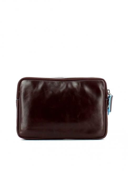 BLUE SQUARE Clutch aus Leder mit Manschette MAHAGONI - Umhängetaschen Herren