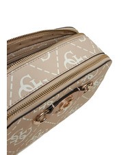 GUESS IZZY  Mini-Umhängetasche Sand-Logo - Damentaschen - 5