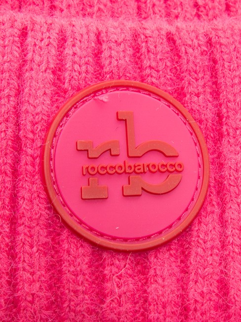 PON PON Kappe mit Manschette Fuchsie - Mützen/Hüte